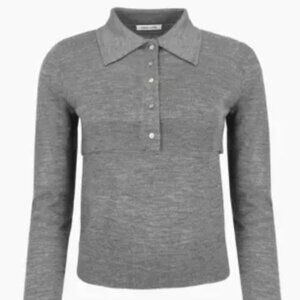 Sandy Liang Seek Sweater XS Gray